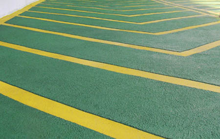 防滑坡道環氧地坪的施工工藝是什么？